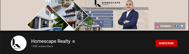 Homescape, Youtube Realty Channel