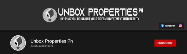 Unbox Properties, Youtube Realty Channel