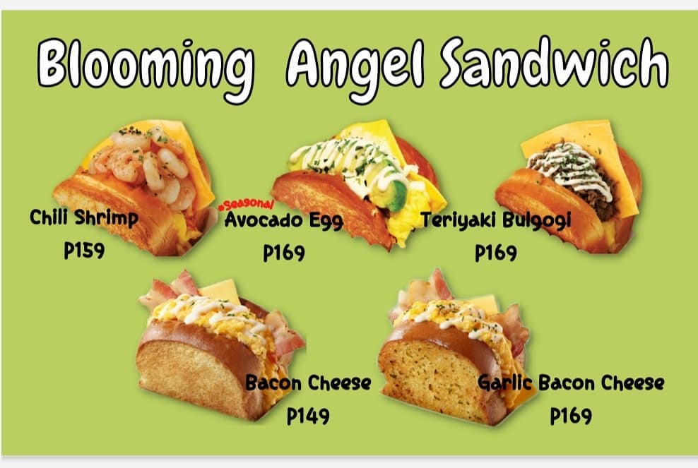 Eggdrop Sandwich Shop Pampanga | Blooming Angel Sandwich