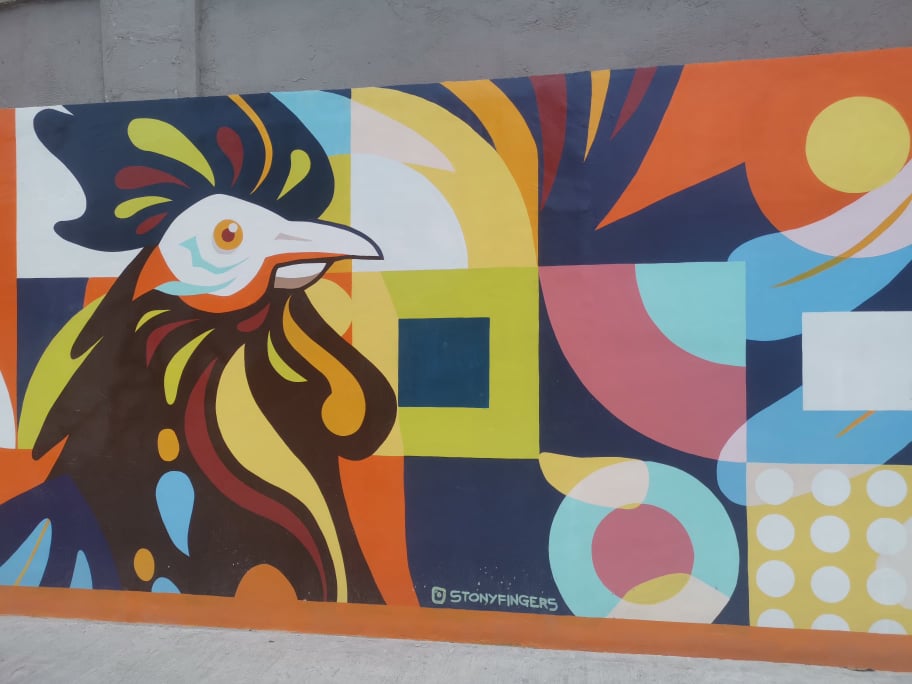 Peri-Peri MCU Caloocan Graffiti Wall