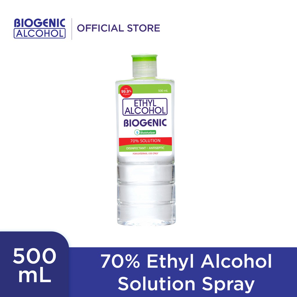 Biogenic 70% Isopropyl Alcohol 500ml
