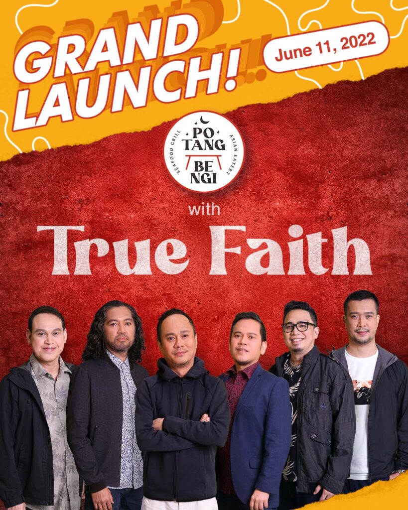 Potang Bengi Seafood Grill and Asian Eatery x True Faith