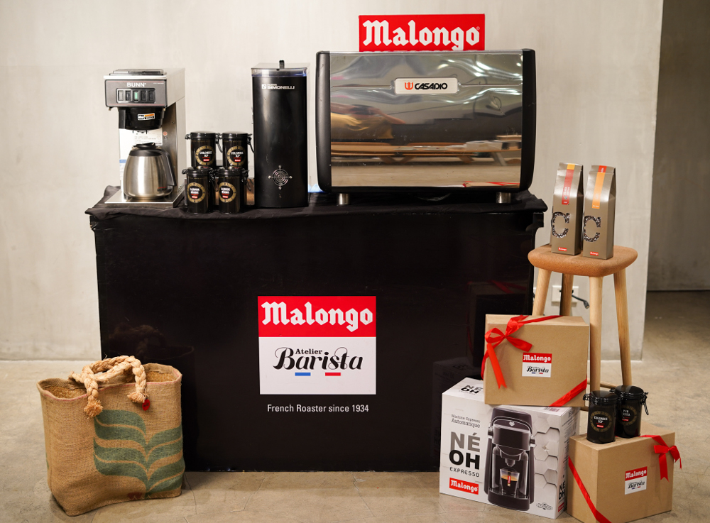 Malongo Atelier Barista Coffee Cart Check it out!