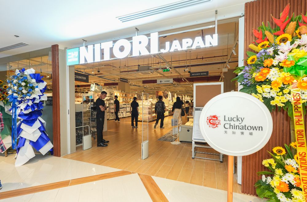 Nitori Opens First Manila Store at Lucky Chinatown